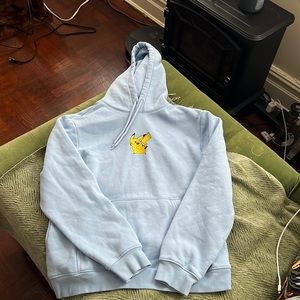 Pikachu embroidered sweatshirt